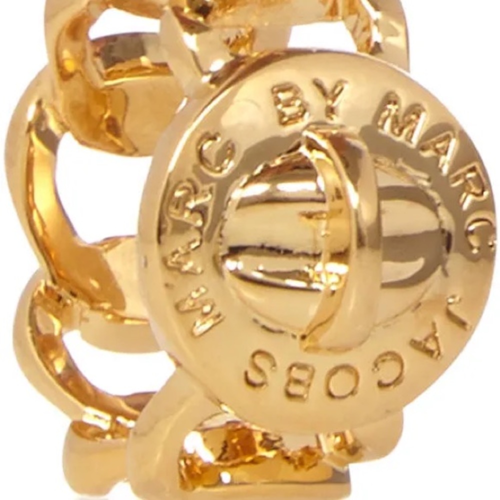 Marc by Marc Jacobs Women's Katie Ring Oro Ring SM/MD (6-7) - Picture 4 of 5